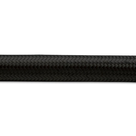 Vibrant Performance 20FT ROLL OF BLACK NYLON BRAIDED FLEX HOSE; AN SIZE: -6; HOSE ID: 0.34 11976